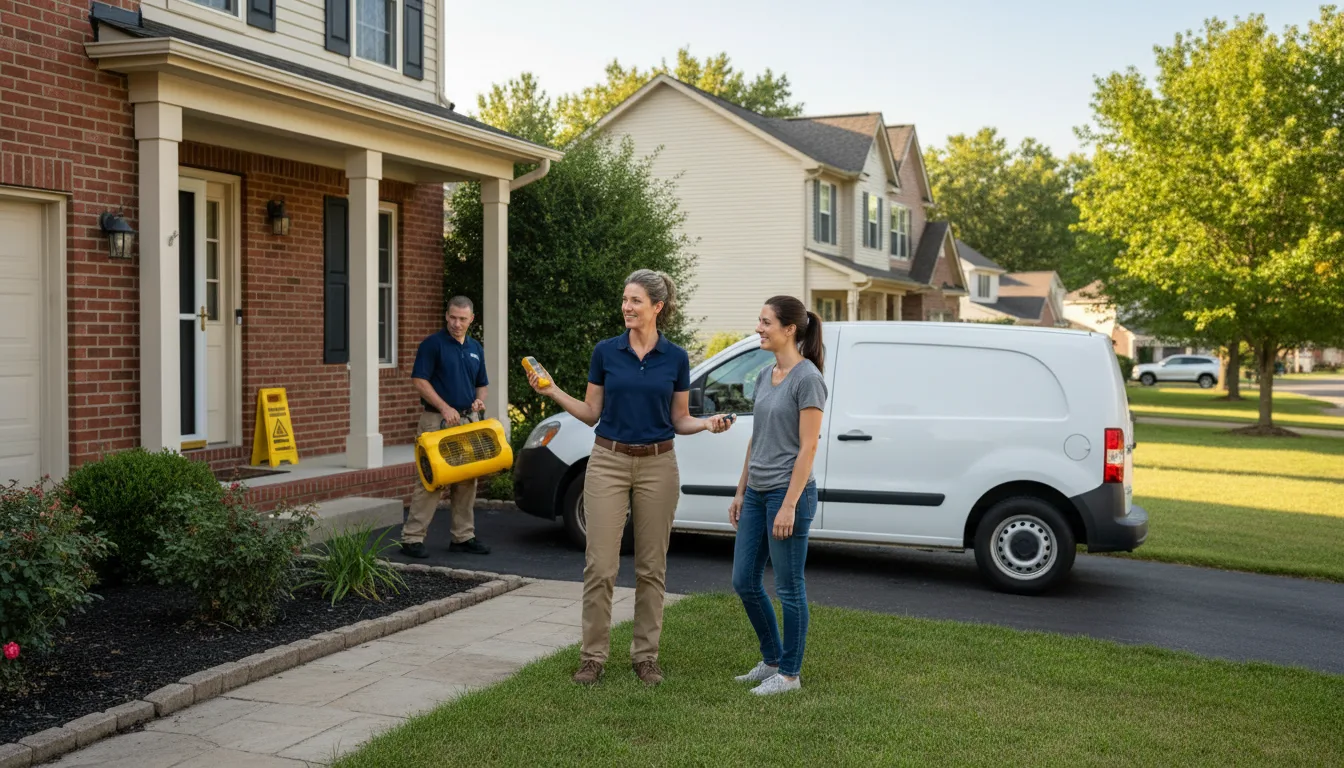 Water restoration image for Water Damage & Restoration Services in Sussex, NJ